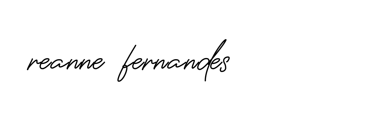 Signature of reanne-fernandes