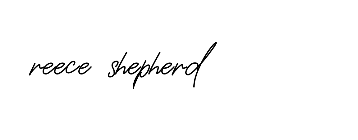 Signature of reece-shepherd