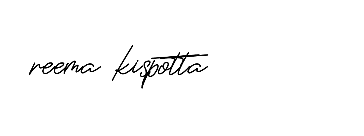 Signature of reema-kispotta