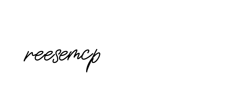 Signature of reesemcp