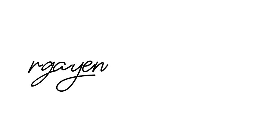 Signature of rgayen