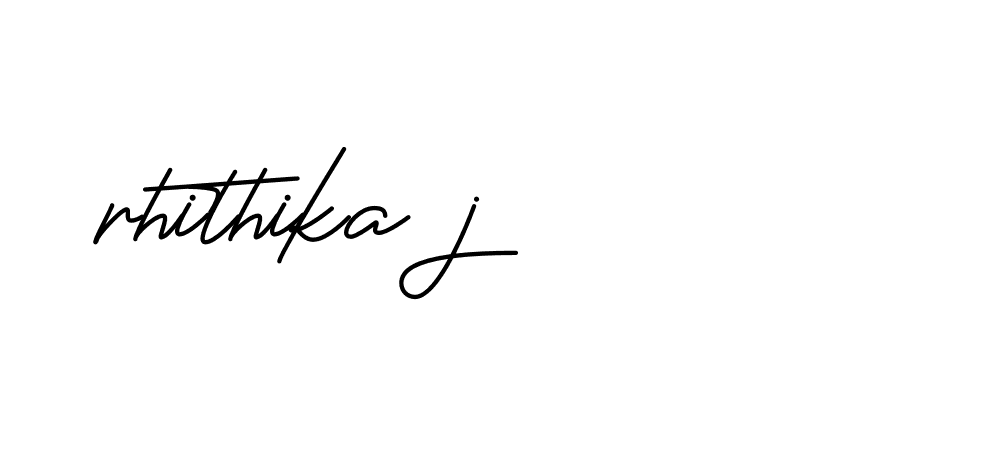 Signature of rhithika-j