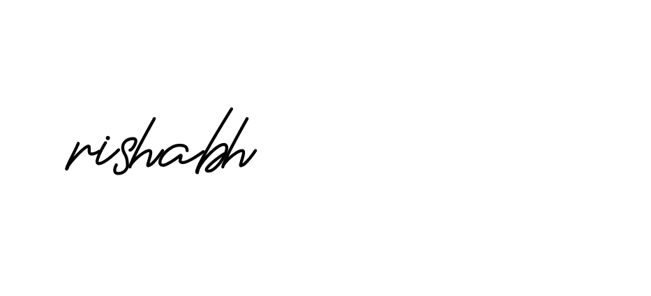 Signature of rishabh-