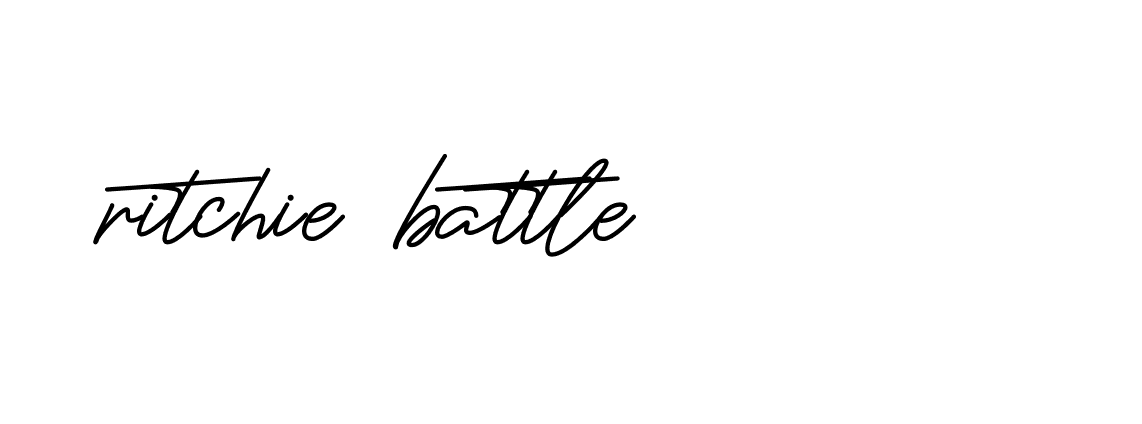 Signature of ritchie-battle