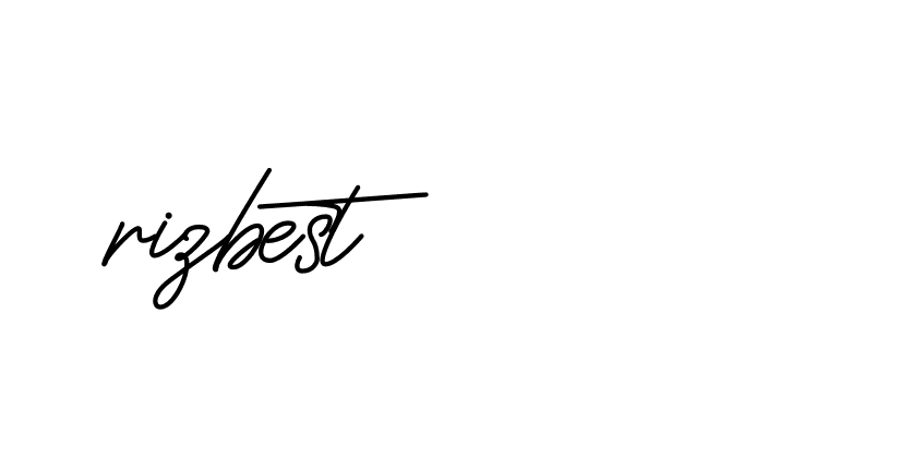 Signature of rizbest