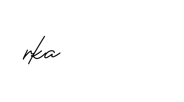 Signature of rka