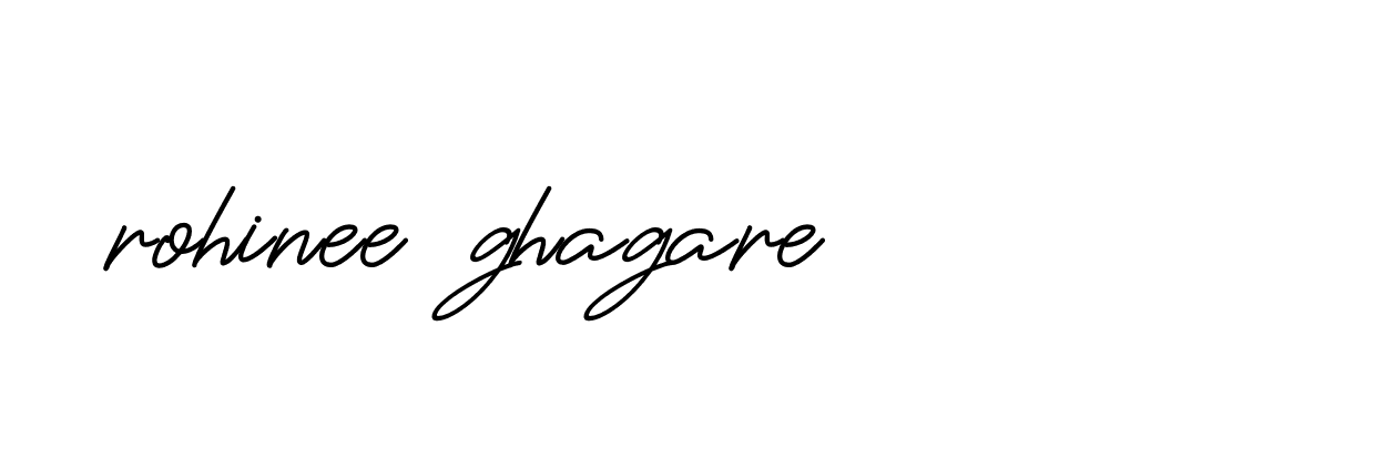 Signature of rohinee-ghagare