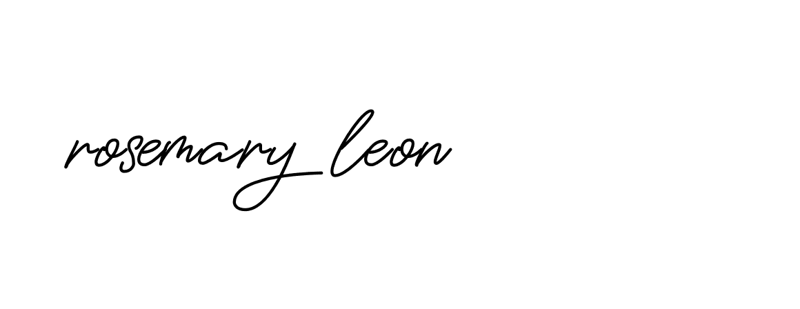 Signature of rosemary-leon