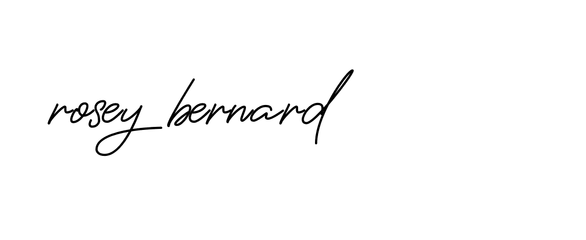 Signature of rosey-bernard