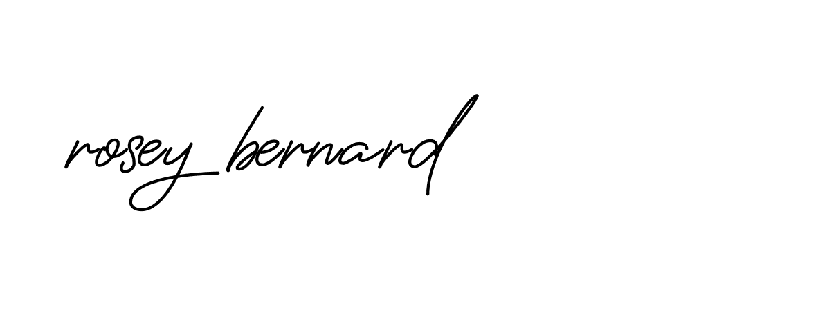 Signature of rosey-bernard-