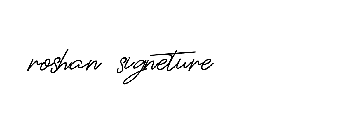 Signature of roshan-signeture