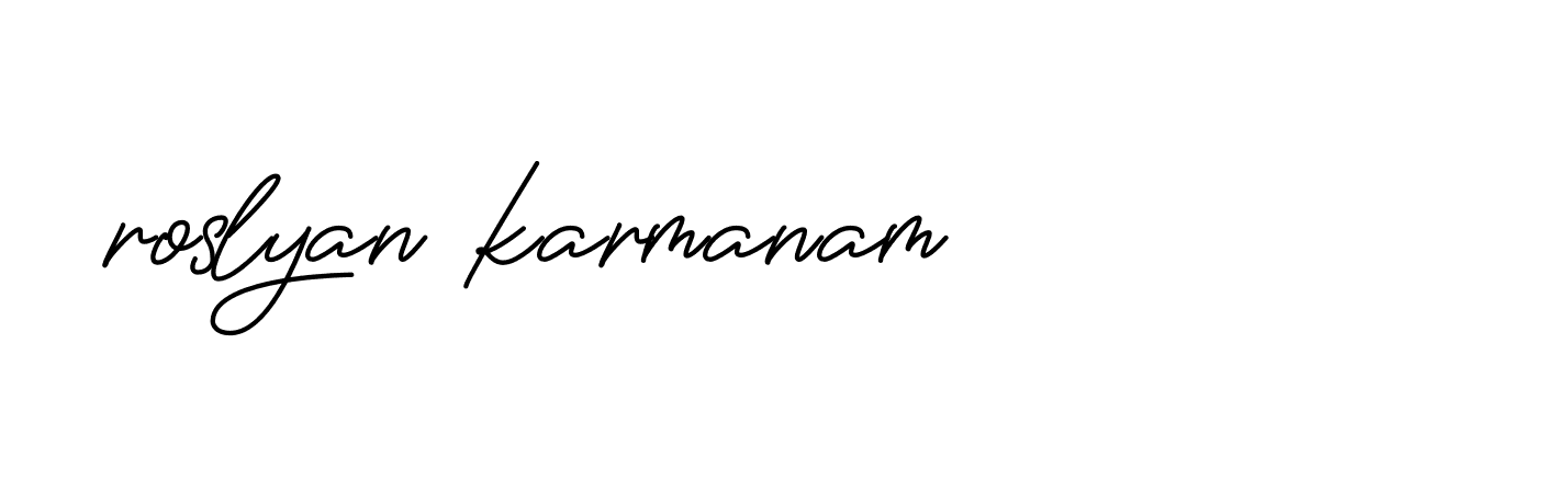 Signature of roslyan-karmanam-