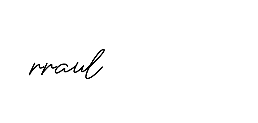 Signature of rraul