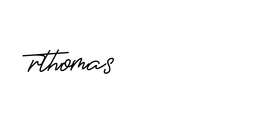 Signature of rthomas