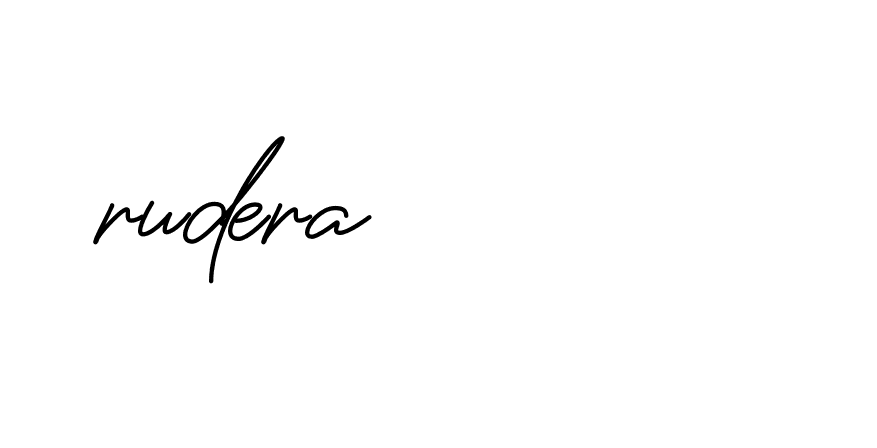 Signature of rudera