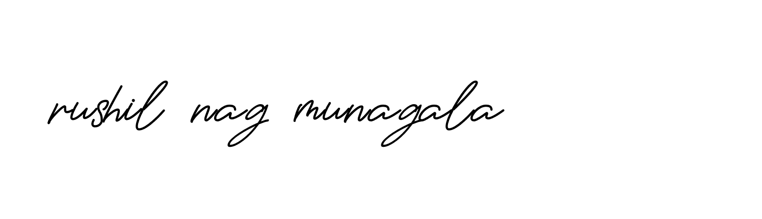 Signature of rushil-nag-munagala