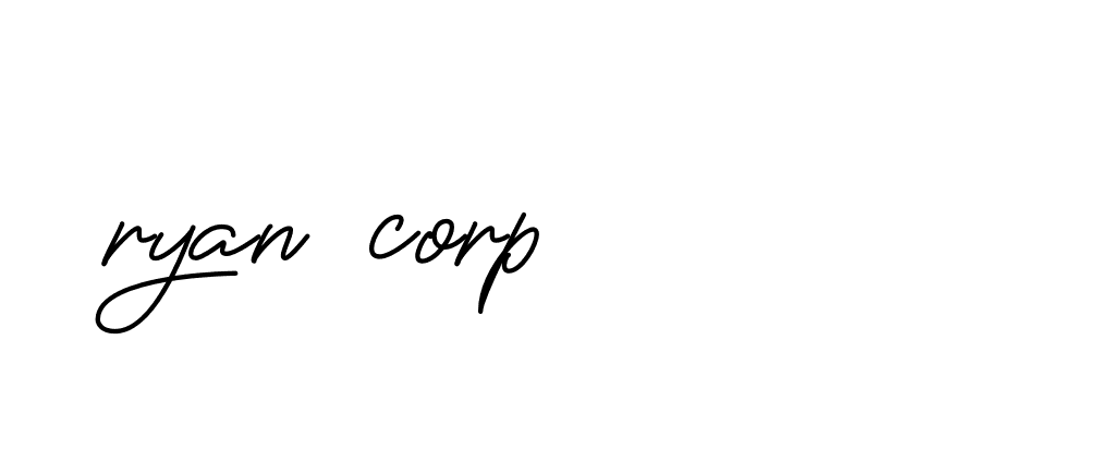 Signature of ryan-corp