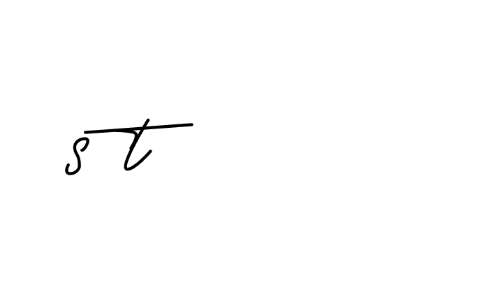 Signature of s-t