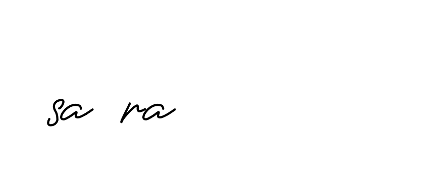 Signature of sa-ra