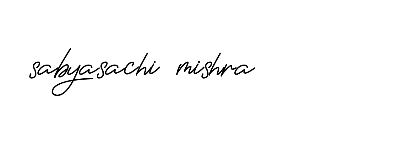 Signature of sabyasachi-mishra