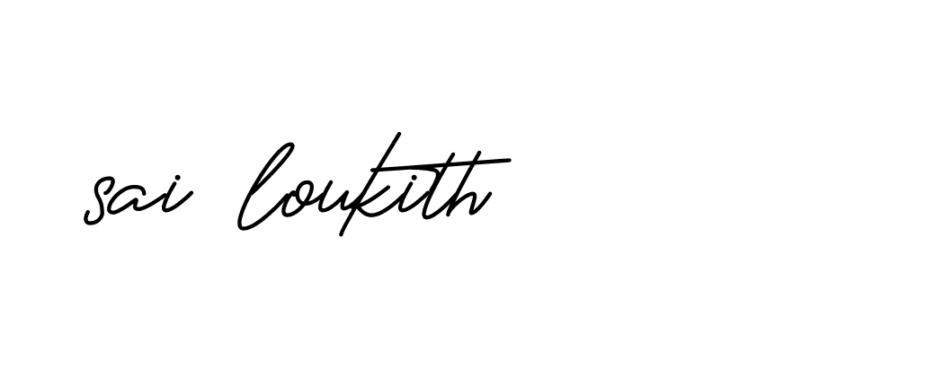 Signature of sai-loukith