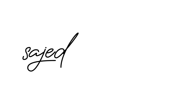 Signature of sajed