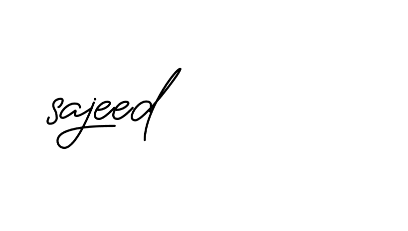 Signature of sajeed