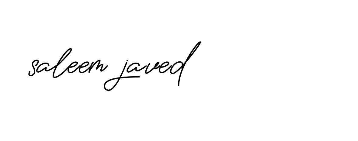 Signature of saleem-javed-