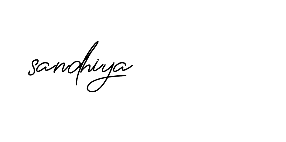 Signature of sandhiya