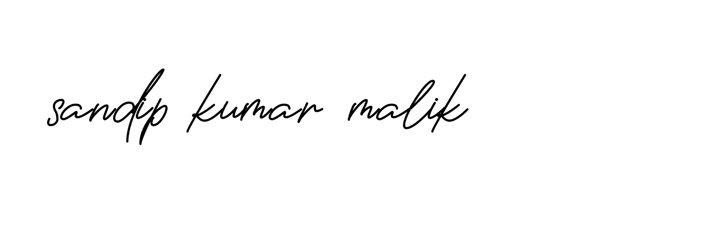 Signature of sandip-kumar-malik