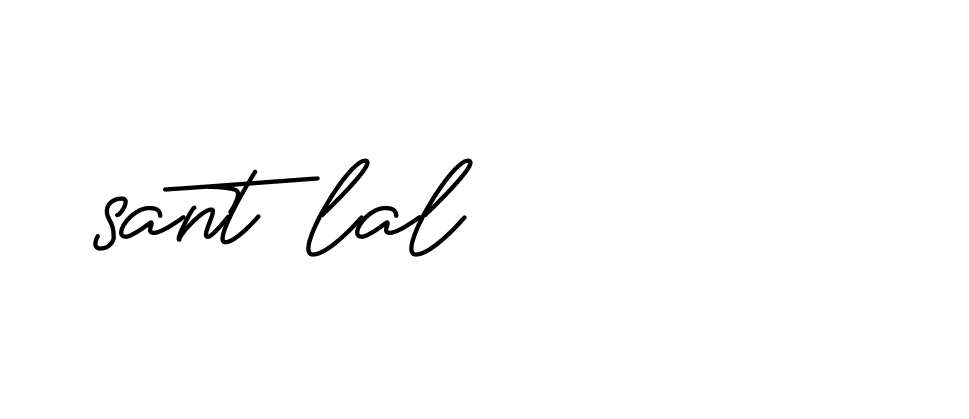 Signature of sant-lal