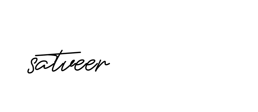 Signature of satveer