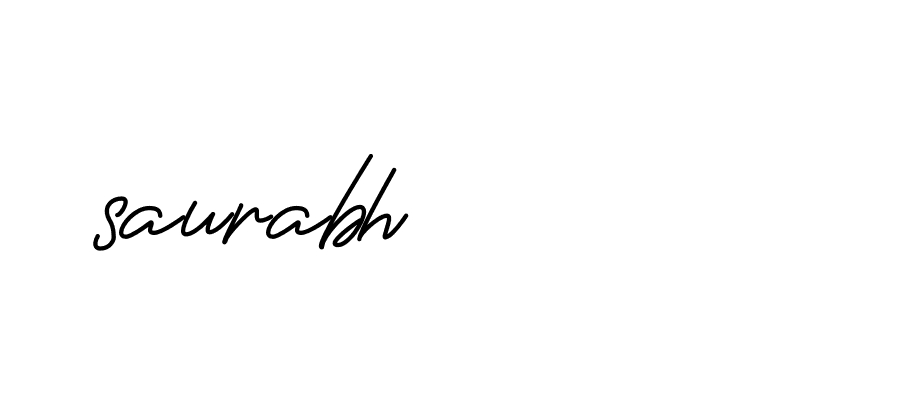 Signature of saurabh