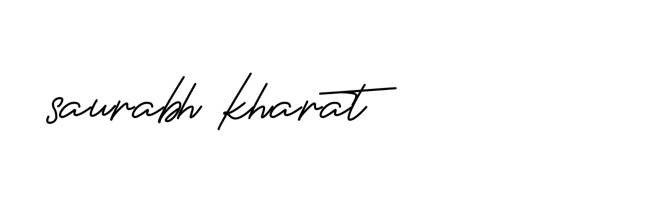 Signature of saurabh-kharat-