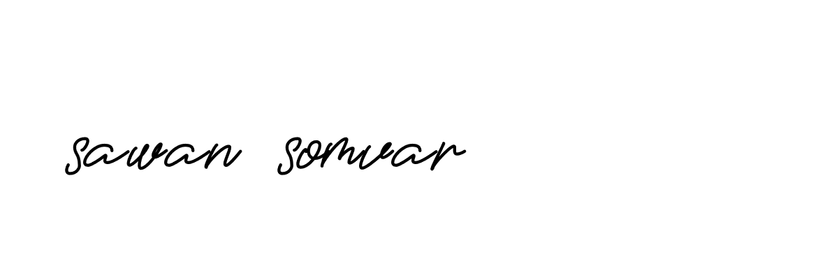 Signature of sawan-somvar