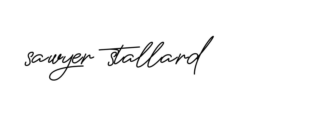 Signature of sawyer-stallard