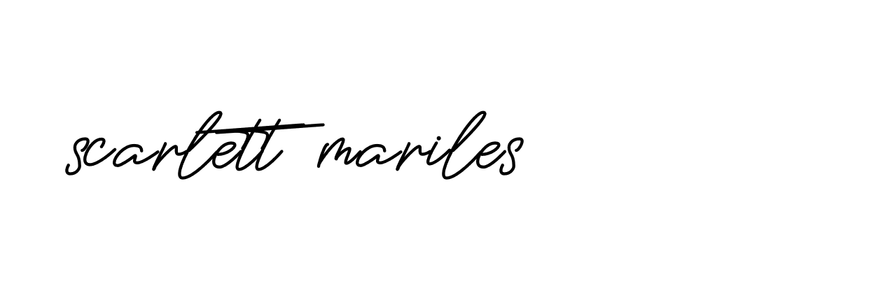 Signature of scarlett-mariles