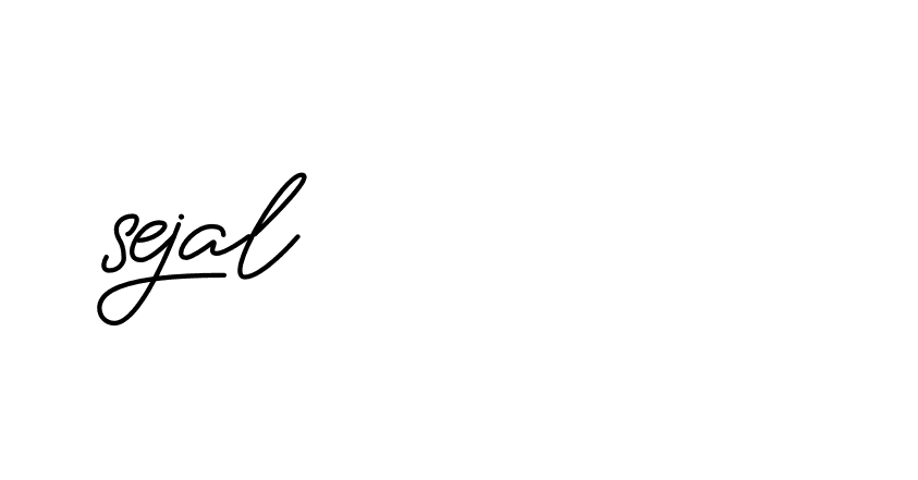 Signature of sejal-