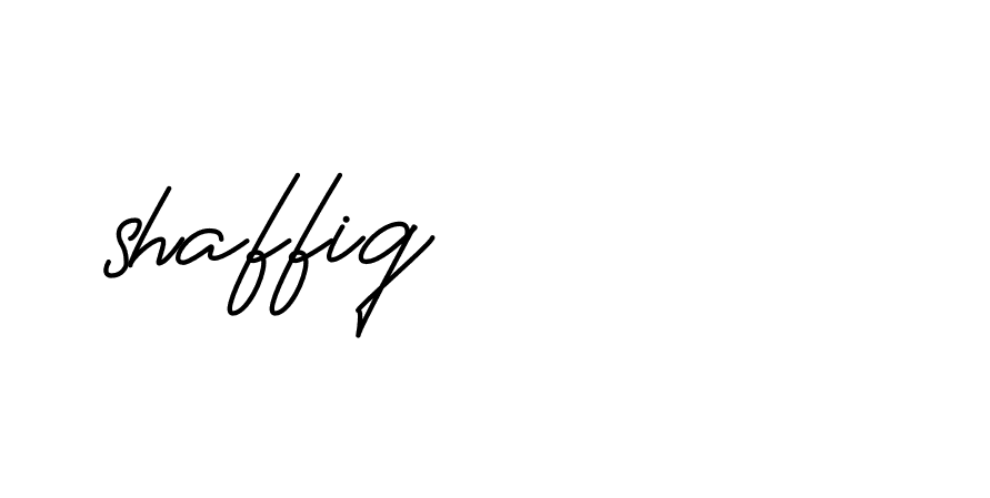 Signature of shaffiq