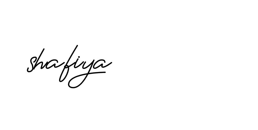 Signature of shafiya