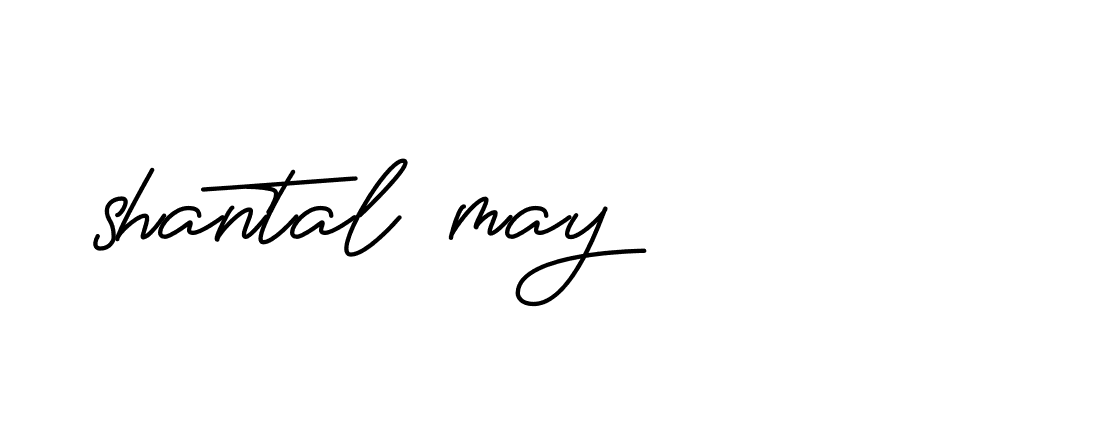 Signature of shantal-may