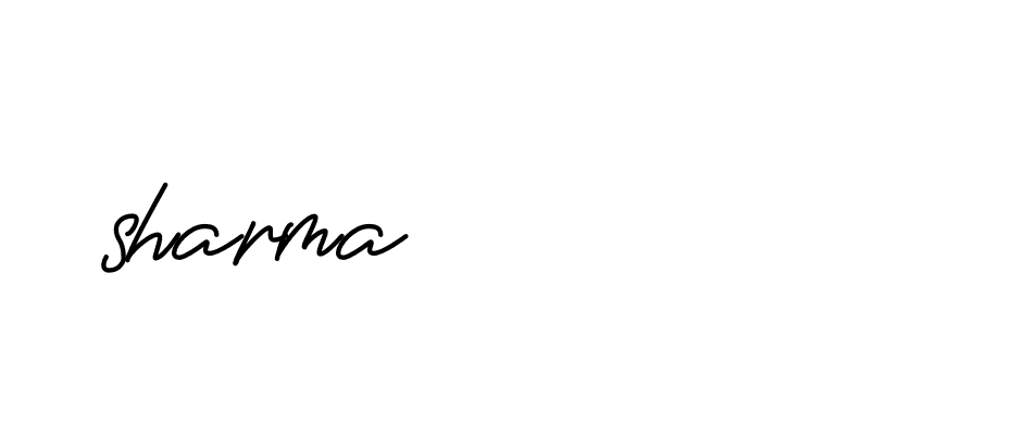 Signature of sharma-