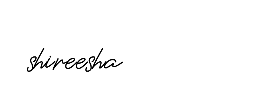 Signature of shireesha