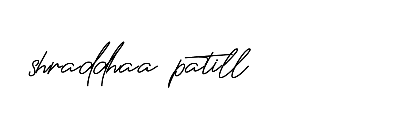 Signature of shraddhaa-patill