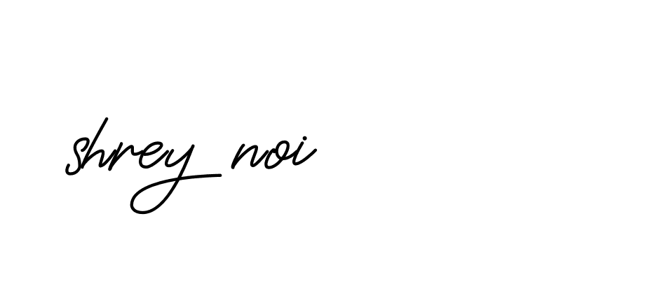 Signature of shrey-noi