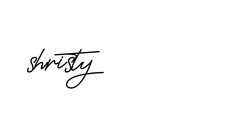 Signature of shristy