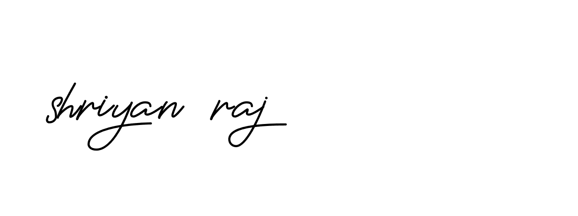 Signature of shriyan-raj--