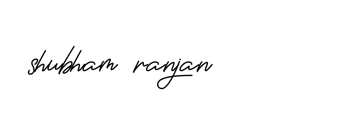 Signature of shubham-ranjan