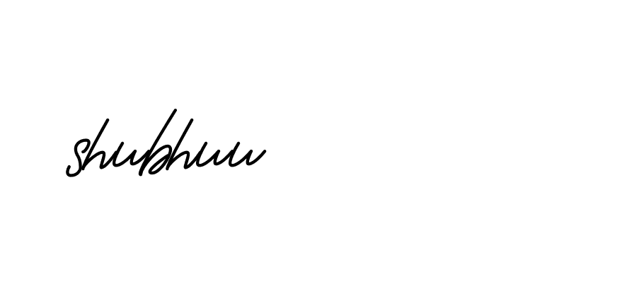 Signature of shubhuu