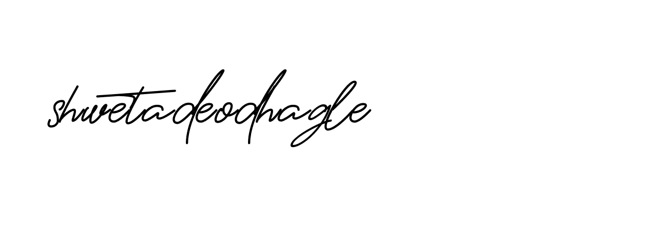 Signature of shwetadeodhagle-